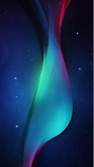 Abstract Color Wave Background Wallpaper
