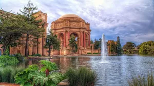 Abstract Colorful Brushstrokes By An Artist Wallpaper