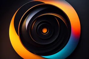Abstract Colorful Circles Design Wallpaper