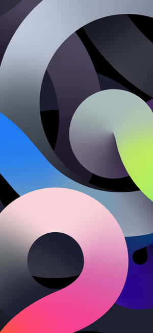 Abstract Colorful Circlesi Phone Wallpaper Wallpaper