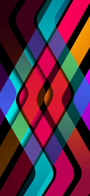 Abstract Colorful Geometric Pattern Wallpaper