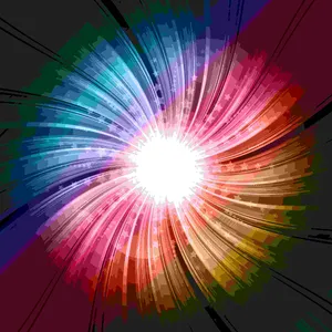 Abstract Colorful Starburst Background Wallpaper