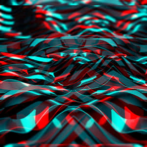 Abstract Cyberwave Texture Wallpaper