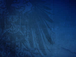 Abstract, Dark Blue Pattern Wallpaper