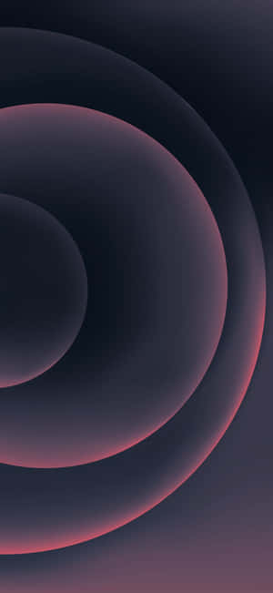 Abstract Dark Concentric Circles Wallpaper Wallpaper