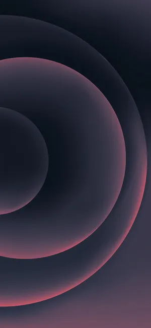 Abstract Dark Concentric Circles Wallpaper Wallpaper