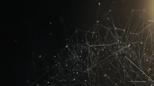 Abstract Dark Lines Poster Wallpaper