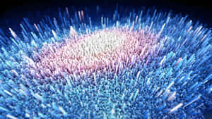 Abstract Depth Effect Visualization Wallpaper