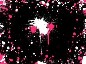 Abstract Design With Colorful Shades Of Pink And Black Wallpaper