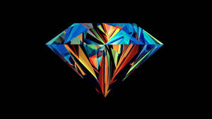 Abstract Diamond Art Wallpaper