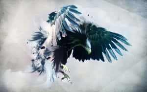 Abstract Eagle Artwork Wallpaper