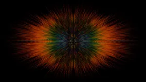 Abstract Energy Explosion Wallpaper