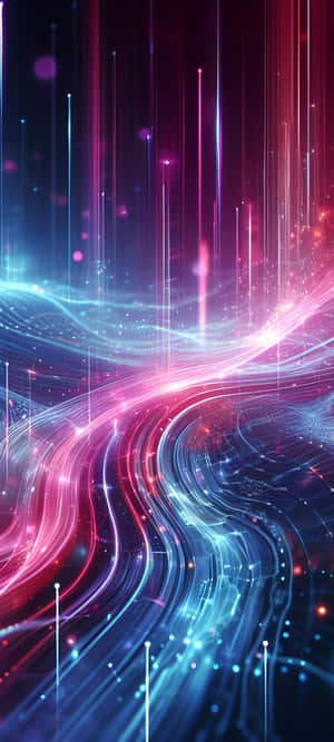 Abstract Energy Flow Artwork Wallpaper