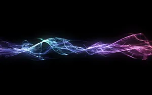 Abstract Energy Waves Background Wallpaper