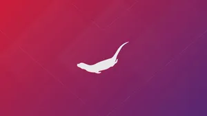 Abstract Ermine Graphicon Purple Background Wallpaper