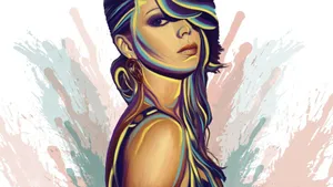 Abstract_ Fashion_ Portrait Wallpaper