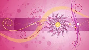 Abstract_ Floral_ Design_ Background Wallpaper