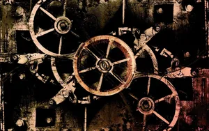 Abstract_ Gears_ Artwork Wallpaper