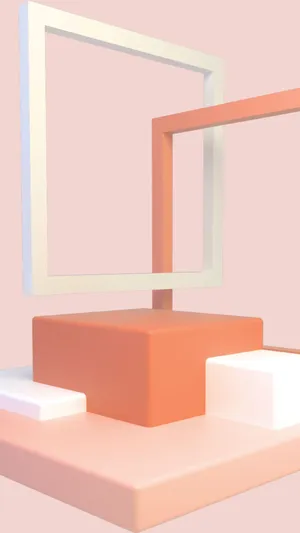 Abstract Geometric Composition Wallpaper