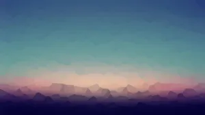 Abstract Geometric Landscape Background Wallpaper