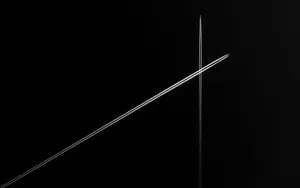 Abstract Geometric Lineson Black Wallpaper