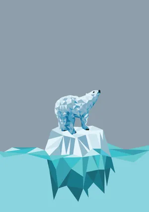 Abstract Geometric Minimalist Art Wallpaper