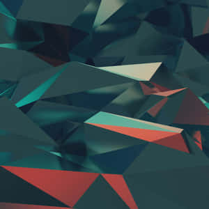 Abstract Geometric Polygon Art Wallpaper