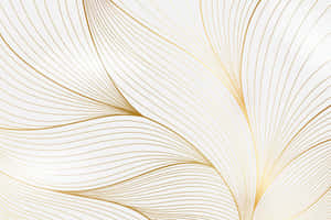 Abstract Golden Curves Background Wallpaper