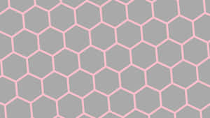 Abstract Gray And Pink Blend Wallpaper