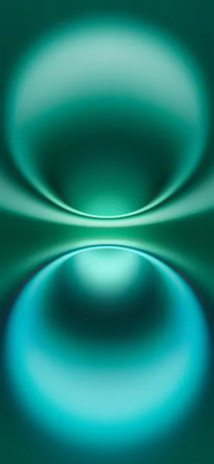 Abstract Green Light Reflections.jpg Wallpaper