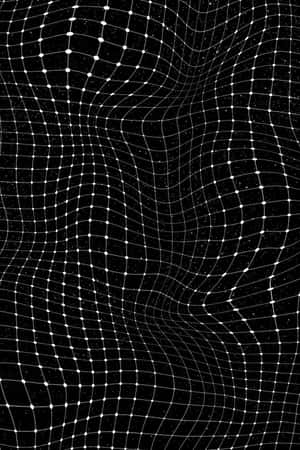 Abstract Grid Distortion Wallpaper