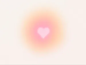Abstract Heart Blur Background Wallpaper