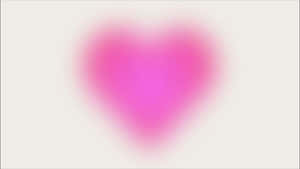 Abstract Heart Blur Background Wallpaper