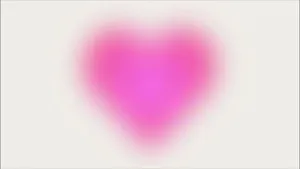 Abstract Heart Blur Background Wallpaper
