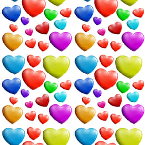 Abstract Heart Pattern Wallpaper Wallpaper