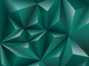 Abstract Jade Polygonal Background Wallpaper