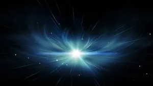 Abstract Light Burst Wallpaper