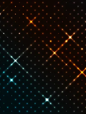 Abstract Light Dot Pattern Wallpaper