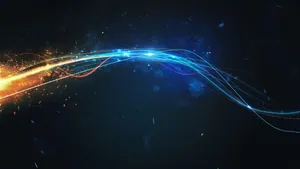 Abstract Light Energy Flow Wallpaper