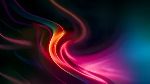 Abstract Light Flow Wallpaper