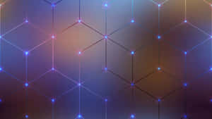 Abstract Light Network Wallpaper
