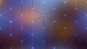 Abstract Light Network Wallpaper