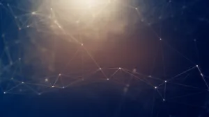 Abstract Light Network Wallpaper