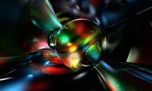 Abstract Light Reflections Wallpaper