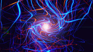 Abstract Light Swirls Wallpaper