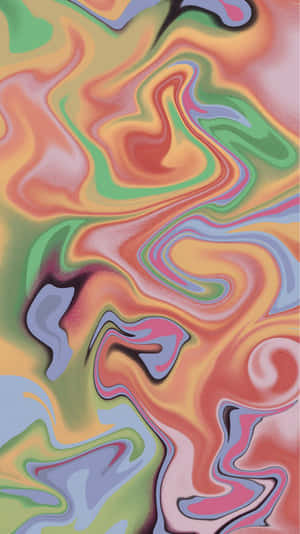 Abstract Liquid Swirlsi Phone6 Wallpaper Wallpaper
