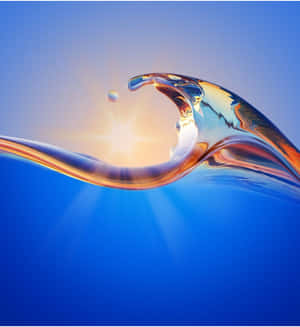 Abstract Liquid Wave Art.jpg Wallpaper