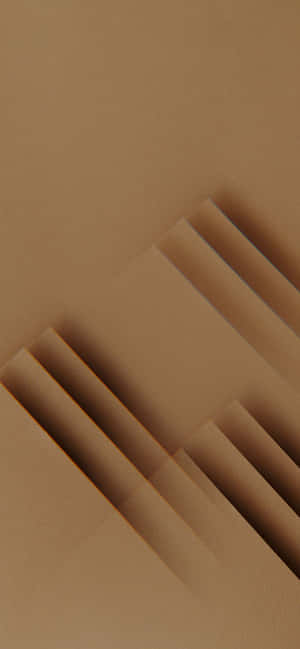 Abstract Minimalist Brown Aesthetic Wallpaper