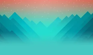 Abstract Mountain Landscape Gradient Background Wallpaper