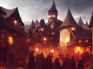 Abstract Neon Curves Wallpaper